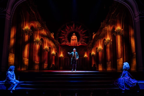 Amadeus projection design | Aaron Rhyne Projection Designs